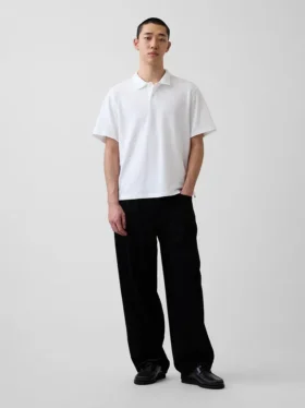 Relaxed Pique Polo