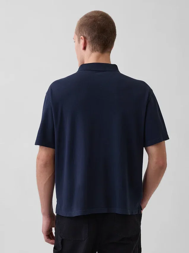 Relaxed Pique Polo