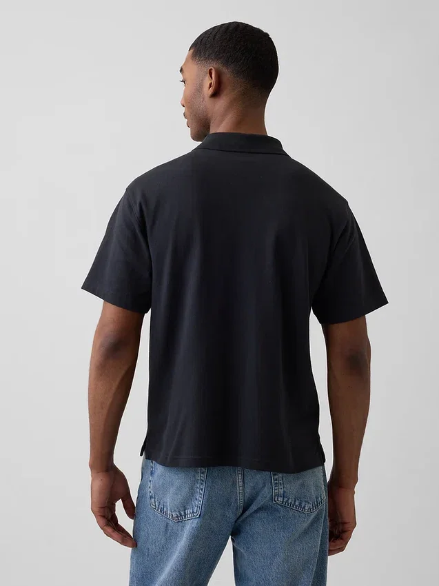 Relaxed Pique Polo
