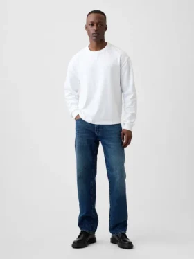Relaxed Straight Jeans