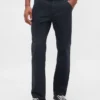 Relaxed Straight Utility Khakis
