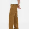 Relaxed Straight Utility Khakis