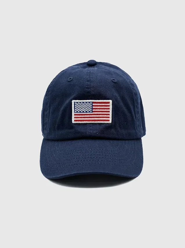 Rey to Z Kids and Toddler Flag Baseball Hat