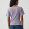 Rib Scoop T-Shirt