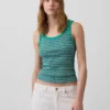 Rib Scoop Tank Top