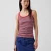 Rib Scoop Tank Top