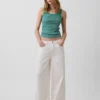 Rib Scoop Tank Top