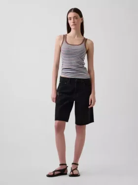 Rib Scoop Tank Top