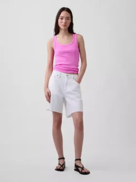 Rib Scoop Tank Top