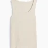 Rib Scoop Tank Top