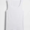 Rib Scoop Tank Top