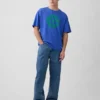 Robert Indiana Oversized Graphic T-Shirt
