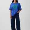 Robert Indiana Oversized Graphic T-Shirt