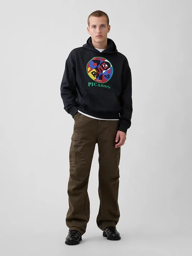 Robert Indiana Vintagesoft Graphic Hoodie