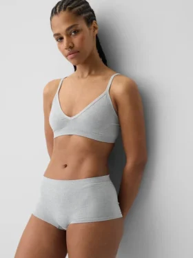 Seamless Rib Triangle Bralette