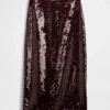 Sequin Maxi Skirt