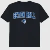 Seton Hall University Arch Logo Black Graphic T-Shirt