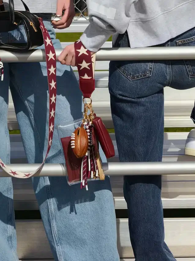 Shiraleah Football Bag Charm