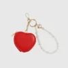 Shiraleah Heart Pouch Bag Charm/Key Ring