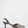 Slingback Kitten Heels