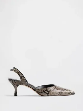 Slingback Kitten Heels