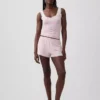 Softest Modal Lace-Trim Pj Tank Top