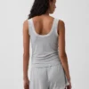 Softest Modal Lace-Trim Pj Tank Top