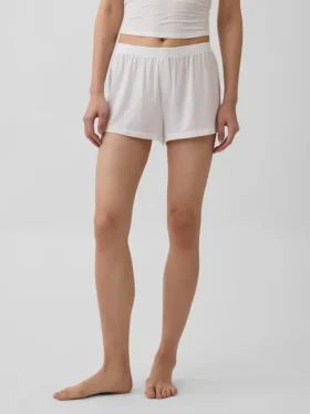Softest Modal Rib Pj Shorts