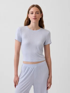Softest Modal Rib Pj T-Shirt