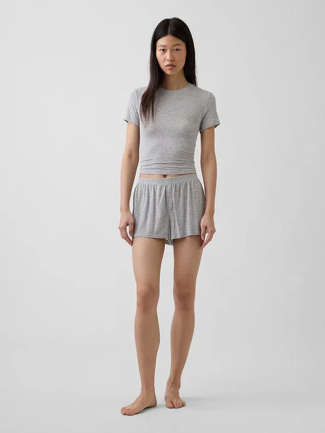 Softest Modal Rib Pj T-Shirt