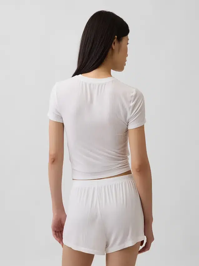 Softest Modal Rib Pj T-Shirt