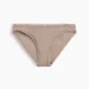 Softest Organic Stretch Cotton Lace-Trim Bikini