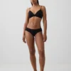 Softest Organic Stretch Cotton Lace-Trim Cheeky Hipster