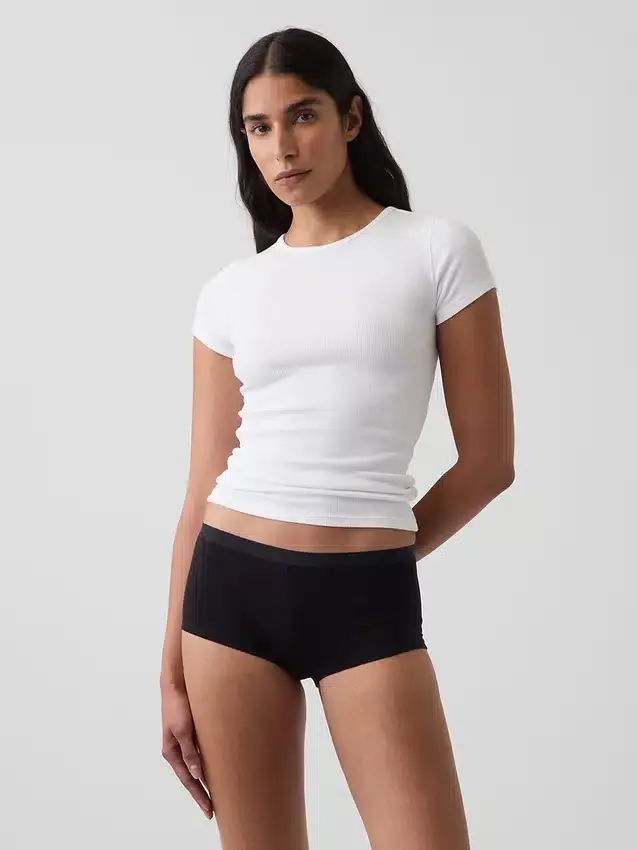 Softest Organic Stretch Cotton Shorty