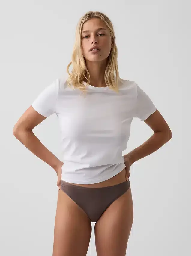 Softest Organic Stretch Cotton Thong