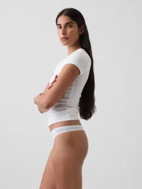 Softest Organic Stretch Cotton Thong