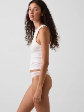 Softest Organic Stretch Cotton Thong