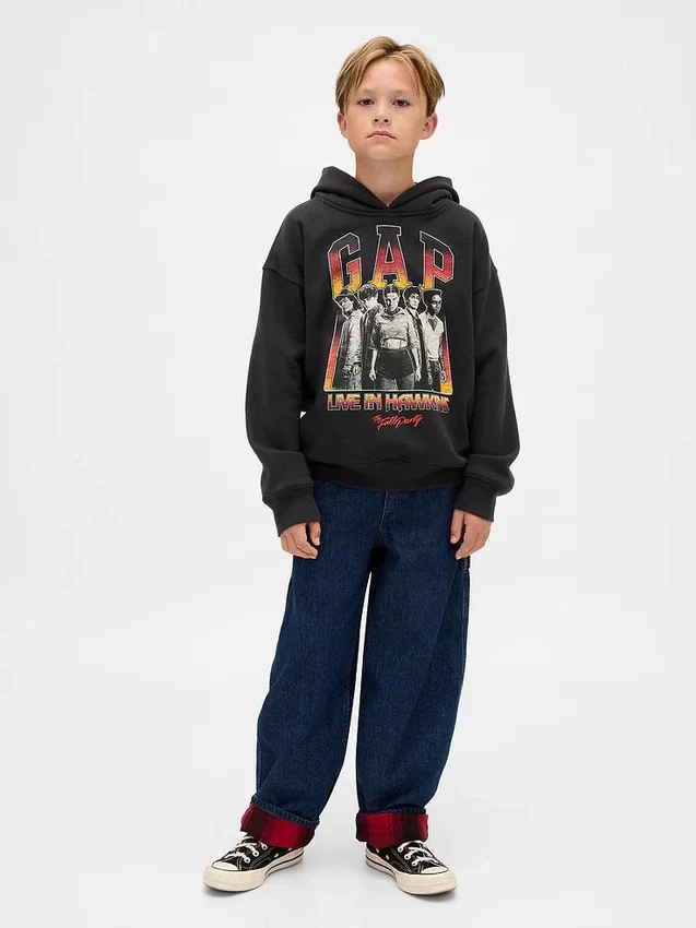 Stranger Things Kids Vintagesoft Graphic Hoodie