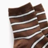 Stripe Half Crew Socks