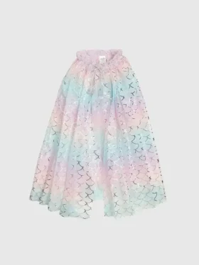 Sweet Wink Mermaid Ombre Cape