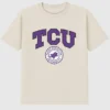 Tcu Texas Christian University Collegiate Seal Dark Graphic T-Shirt