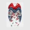 The Cherry Bow Clip Set