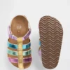 Toddler Metallic Fisherman Sandals
