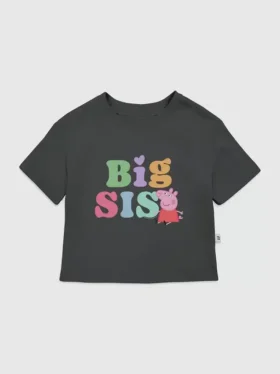 Toddler Peppa Pig Big Sis Graphic T-Shirt