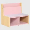 Toddler Reading Nook with Padded Bench