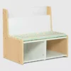 Toddler Reading Nook with Padded Bench