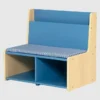 Toddler Reading Nook with Padded Bench