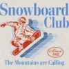 Toddler Snowboard Club Graphic T-Shirt