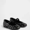 Toddler Studded Mary Jane Flats