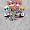 Toddler Super Kitties Logo Short Sleeve Graphic T-Shirt